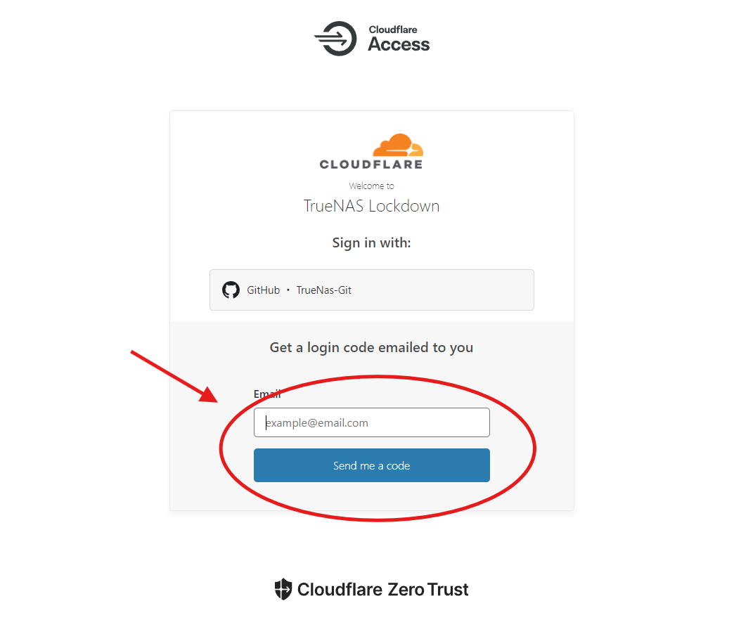 Cloudflare page